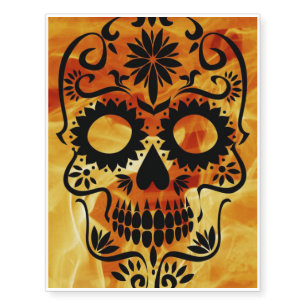 Skull Temporary Tattoos
