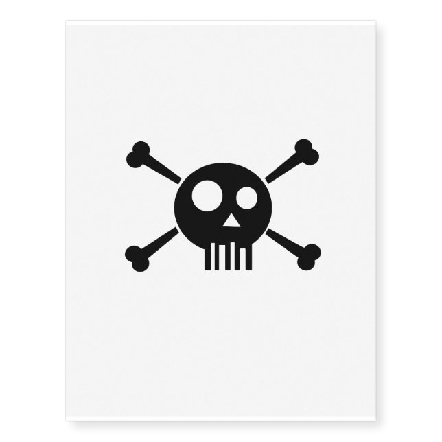 Skull Temporary Tattoos (Front)