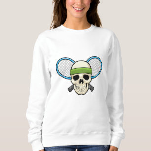 Skull Tennis Tennis racket Sweatshirt
