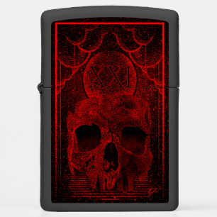 skull The World Zippo Lighter