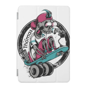 Skull Thrill: Ride or Die Customized iPad Mini Cover