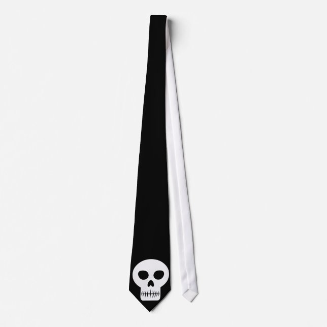 skull tie (Front)