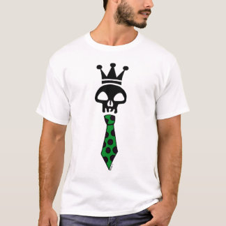 Skull Tie Green T-Shirt