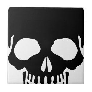skull tile