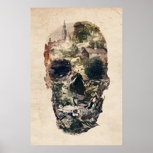 Skull Town Poster