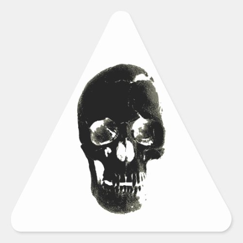 Skull Triangle Sticker