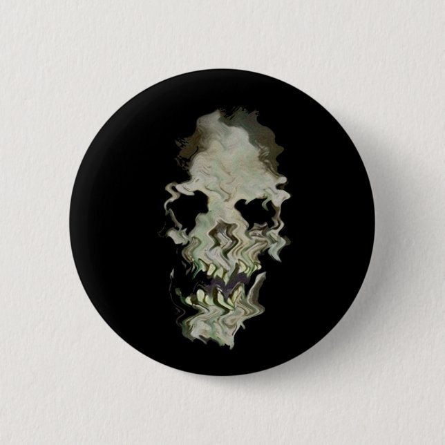 Skull Trip Badge Button (Front)