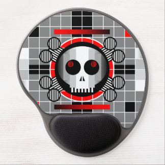 Skull TV gel mousepad