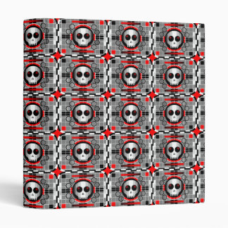 Skull TV Multi ring binder
