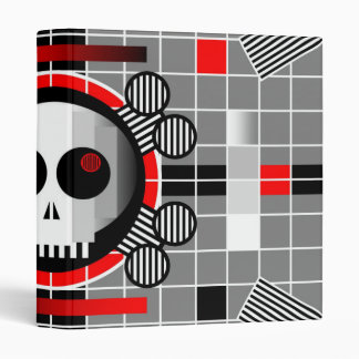 Skull TV ring binder