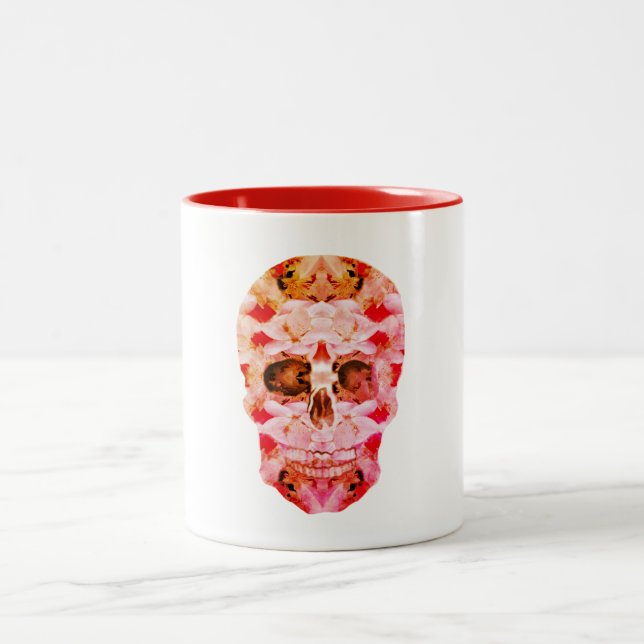 Skull Two colors Mug (Center)