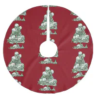 Ugly christmas tree outlet skirt