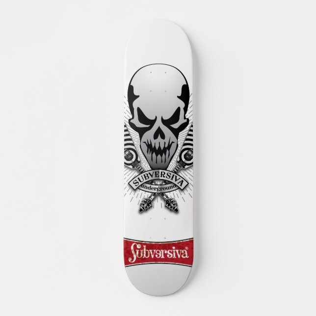Skull-VFLY-001 Skateboard (Front)