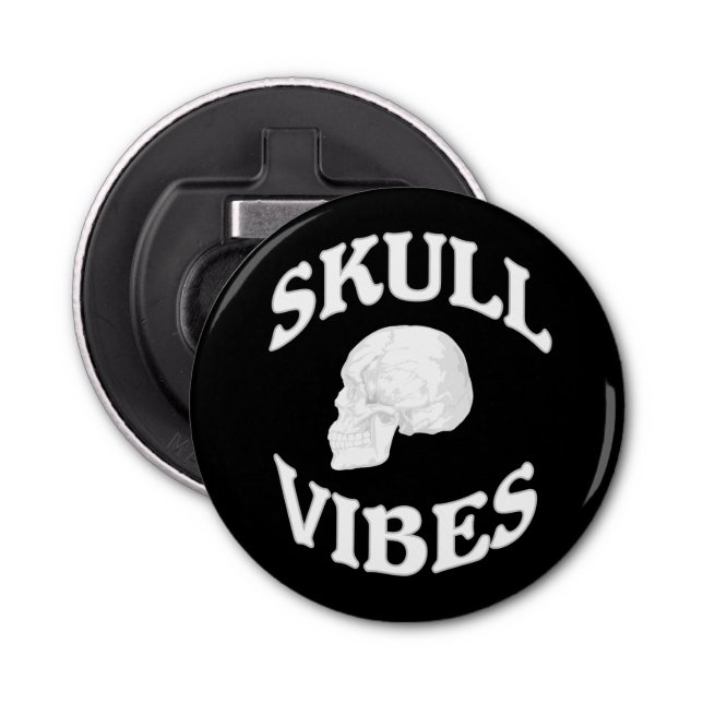 Skull vibes bottle opener (Front)