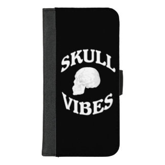 Skull vibes iPhone 8/7 plus wallet case