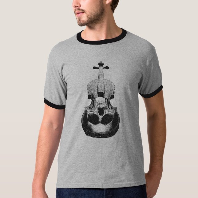 Skull Violin T-Shirt (Front)