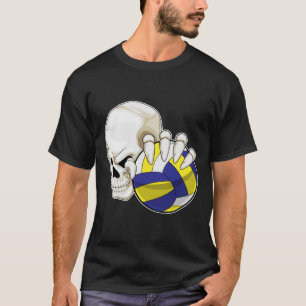 Skull Volleyball player Volleyball T-Shirt