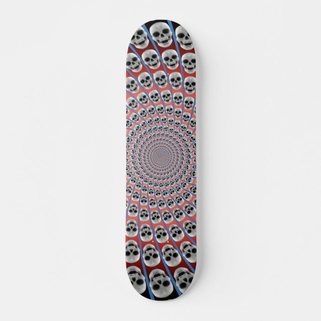 Skull Vortex: Skateboard (Front)
