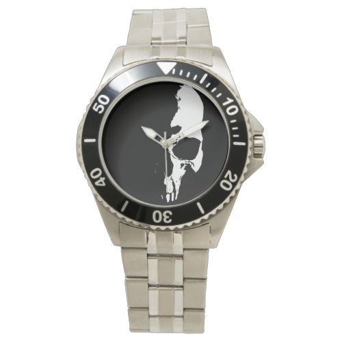 skull watch