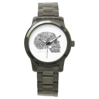 skull watch