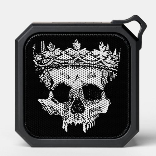 Skull Wearing Crown Gothic Drawing Bluetooth Speaker