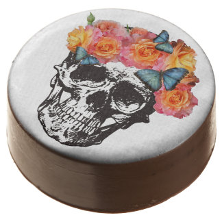 Skull Wedding Favour Chocolate Covered Oreo