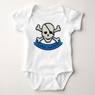 Skull - White Baby Jersey Bodysuit
