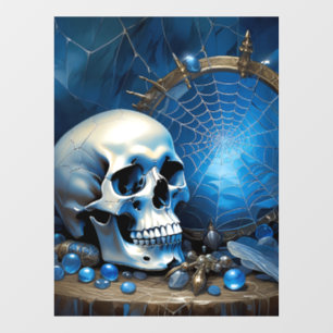 Skull Window Cling