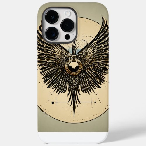 Skull Wings Enigma Case Case_Mate iPhone 14 Pro Max Case