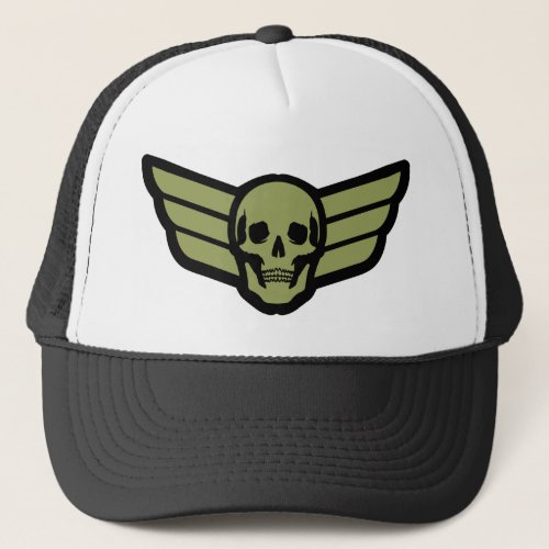 Skull Wings Trucker Hat