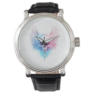 Skull with Angel Wings Watch