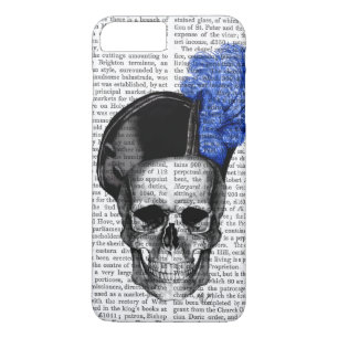 Skull with Blue Hat iPhone 8 Plus/7 Plus Case