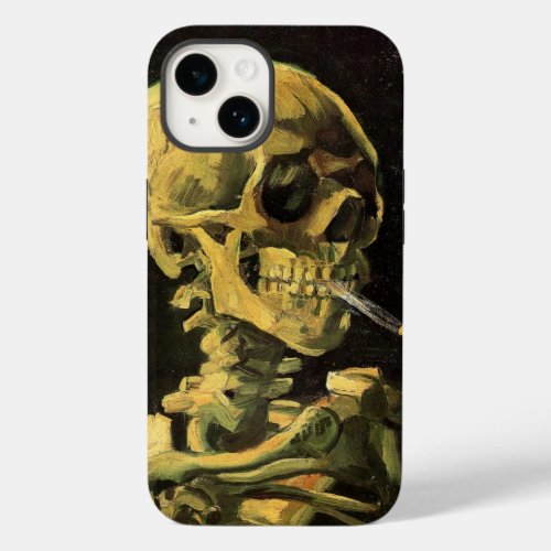 Skull with Burning Cigarette by Vincent van Gogh Case_Mate iPhone 14 Case