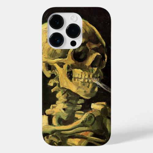 Skull with Burning Cigarette by Vincent van Gogh Case_Mate iPhone 14 Pro Case