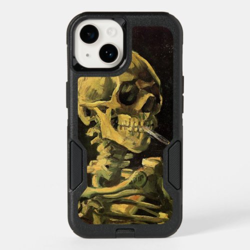 Skull with Burning Cigarette by Vincent van Gogh OtterBox iPhone 14 Case