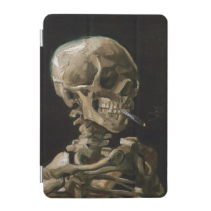 Skull with Burning Cigarette Vincent van Gogh Art iPad Mini Cover