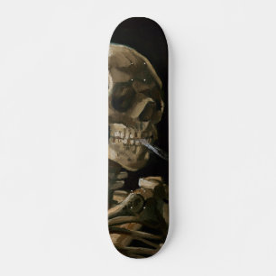 【keizo】SKULLS &amp; FLOWER DECK (BLACK) Krooked Flowers Embossed 8.5