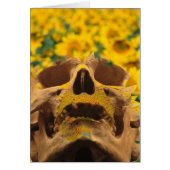 Skull with Flowers (Front)