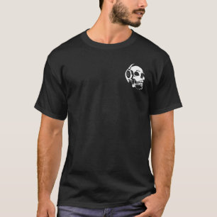 Skull with headphones T-Shirt