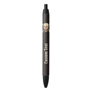 Skull with Hearts Pen