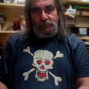 Skull with Hearts T-Shirt