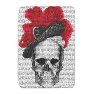 Skull with Red Hat iPad Mini Cover