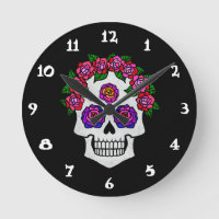 Skull with Roses
