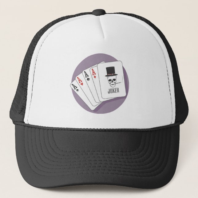 Skull with Top Hat & Cigarette (Front)