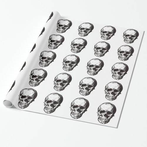 Skull Wrapping Paper