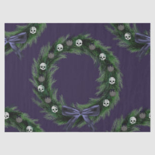 Skull Wreath Tissue Paper
