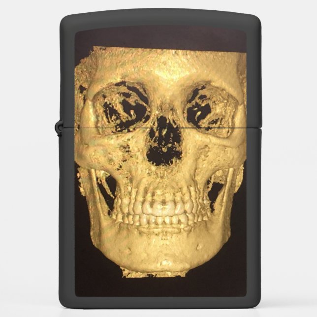 Skull Zippo Lighter (Front)