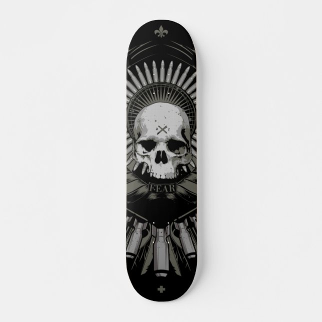skullbig skateboard deck (Front)