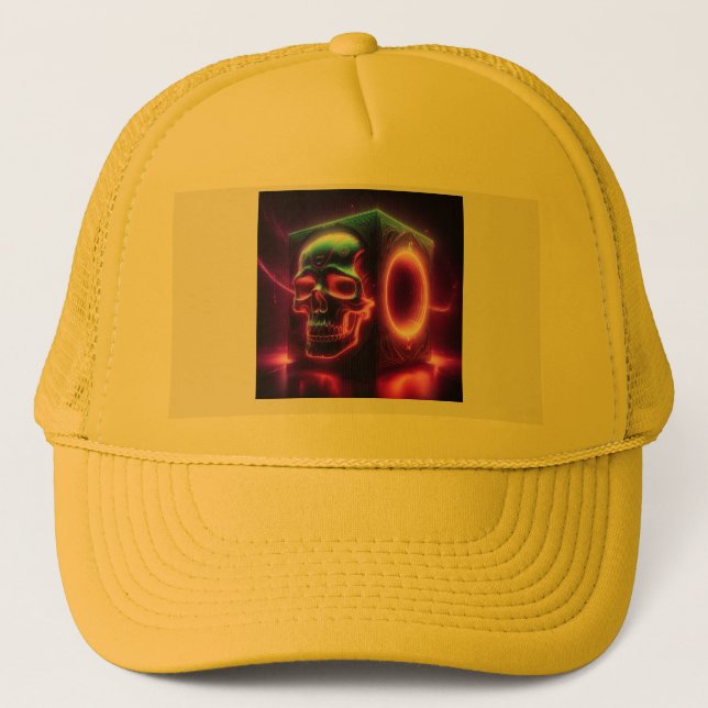 Skullbox Subwoofer Trucker Hat (Front)