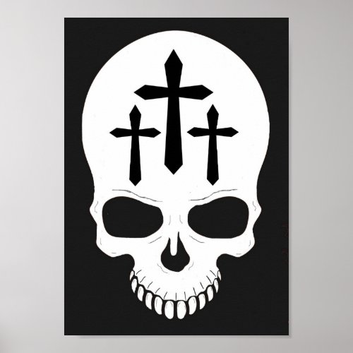 skullcross downloadable poster